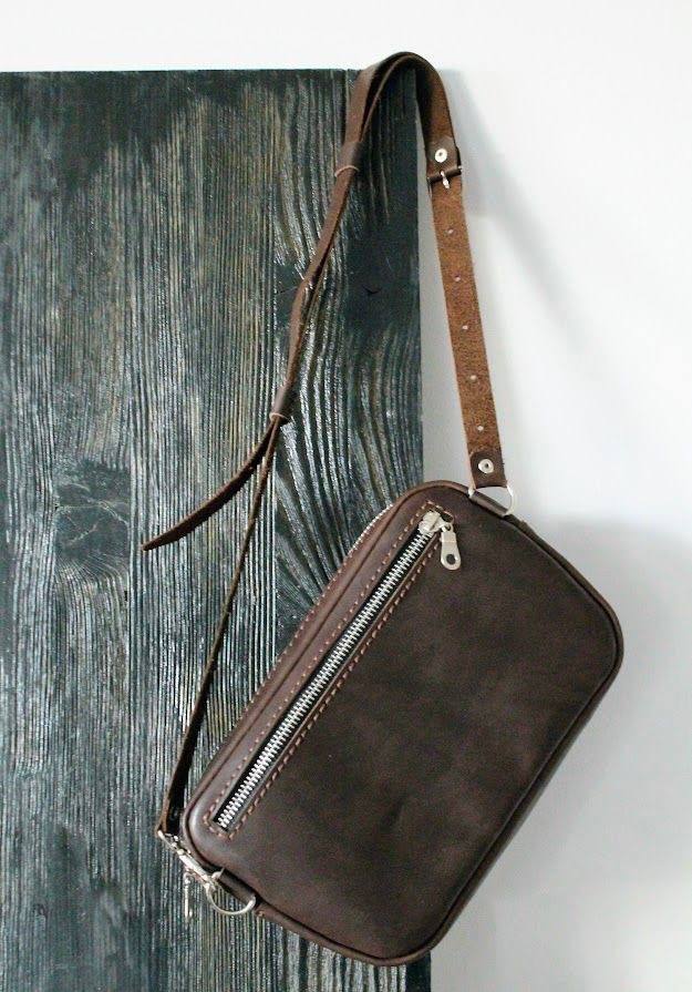 Terra Brown Crossbody Bag