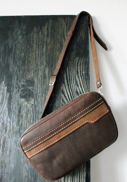 Terra Brown Crossbody Bag